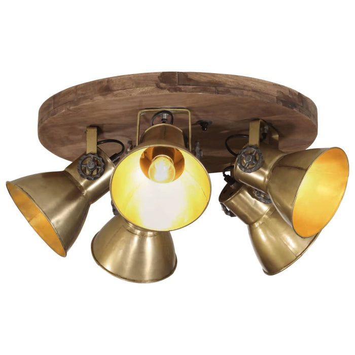 Lampă de tavan 25 W, alamă antichizată, 50x50x25 cm, E27 - WALTI WALTI
