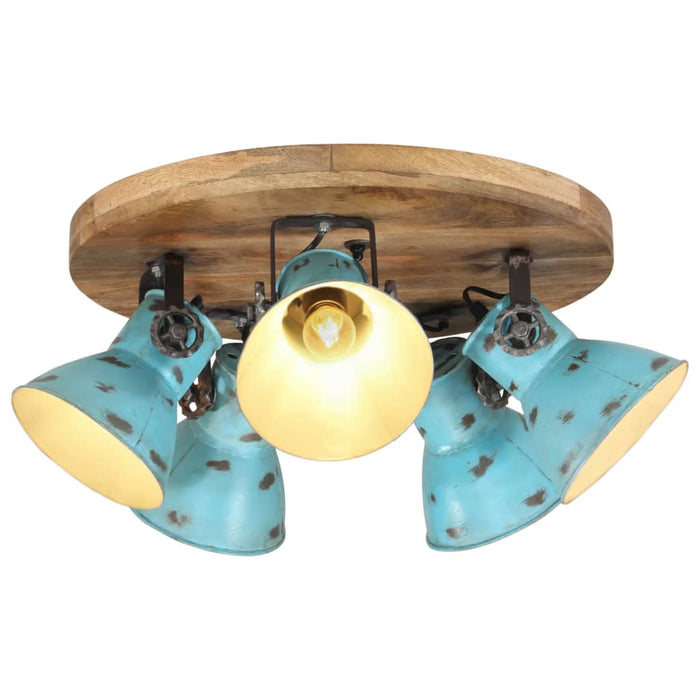 Lampă de tavan 25 W, albastru uzat, 50x50x25 cm, E27 - WALTI WALTI