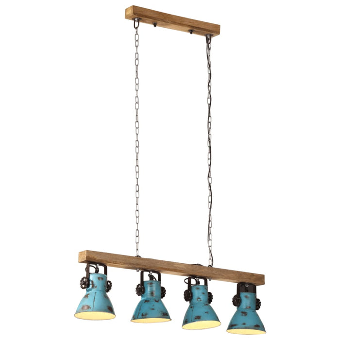 Lampă de tavan 25 W, albastru uzat, 90x24x111 cm, E27 - WALTI WALTI