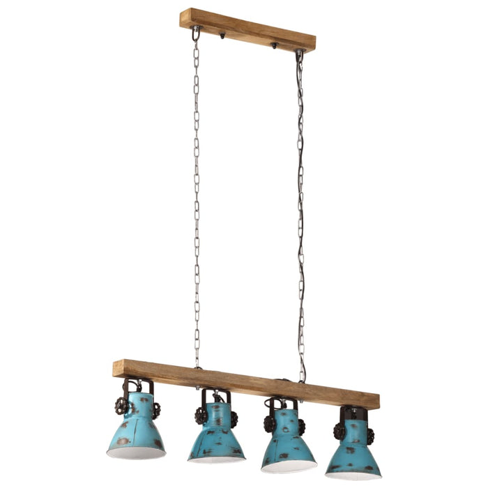 Lampă de tavan 25 W, albastru uzat, 90x24x111 cm, E27 - WALTI WALTI