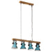 Lampă de tavan 25 W, albastru uzat, 90x24x111 cm, E27 - WALTI WALTI