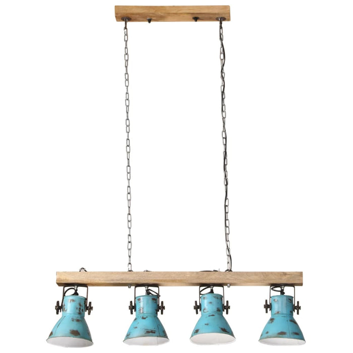 Lampă de tavan 25 W, albastru uzat, 90x24x111 cm, E27 - WALTI WALTI