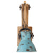 Lampă de perete 25 W, albastru uzat, 96x15x20 cm, E27 - WALTI WALTI