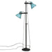 Lampă de podea, 25 W, albastru uzat, 25x25x90/140 cm, E27 - WALTI WALTI
