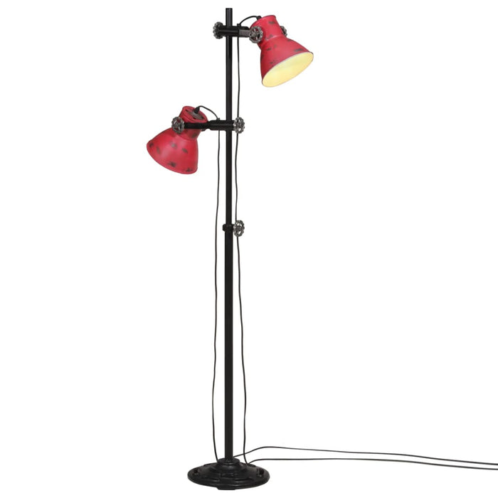 Lampă de podea, 25 W, roșu uzat, 25x25x90/140 cm, E27 - WALTI WALTI