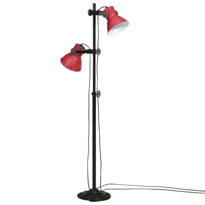 Lampă de podea, 25 W, roșu uzat, 25x25x90/140 cm, E27 - WALTI WALTI