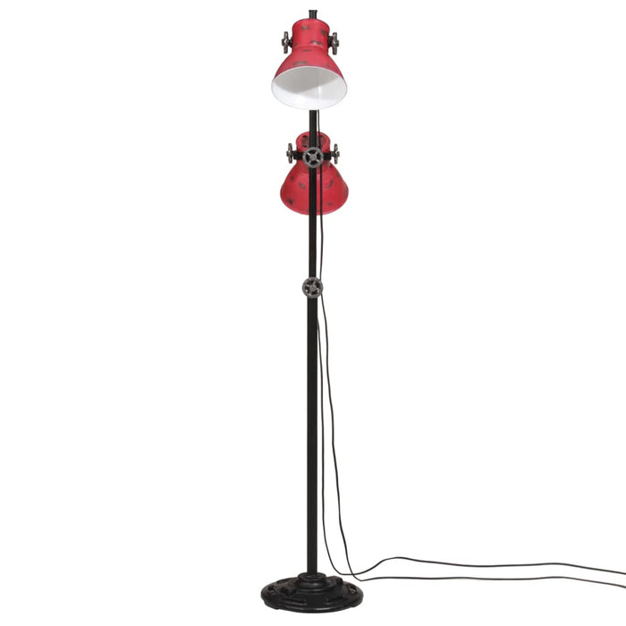Lampă de podea, 25 W, roșu uzat, 25x25x90/140 cm, E27 - WALTI WALTI