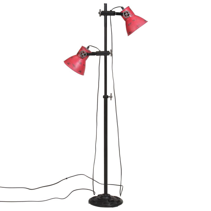 Lampă de podea, 25 W, roșu uzat, 25x25x90/140 cm, E27 - WALTI WALTI