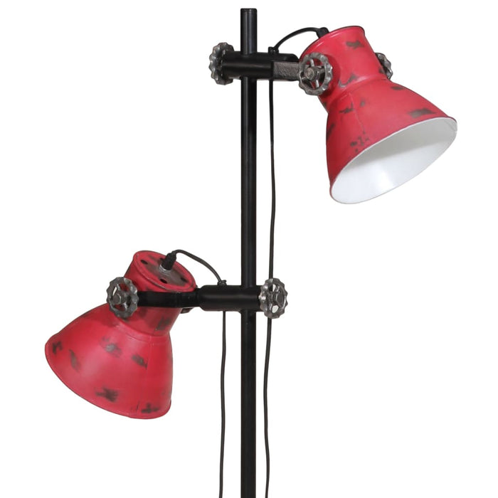 Lampă de podea, 25 W, roșu uzat, 25x25x90/140 cm, E27 - WALTI WALTI