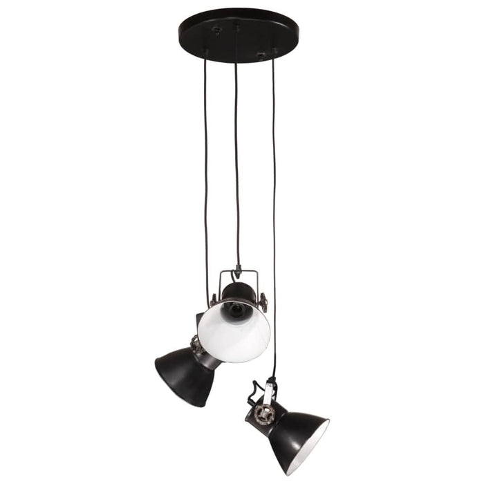 Lampă suspendată, negru, 30x30x100 cm, 25 W, E27 - WALTI WALTI