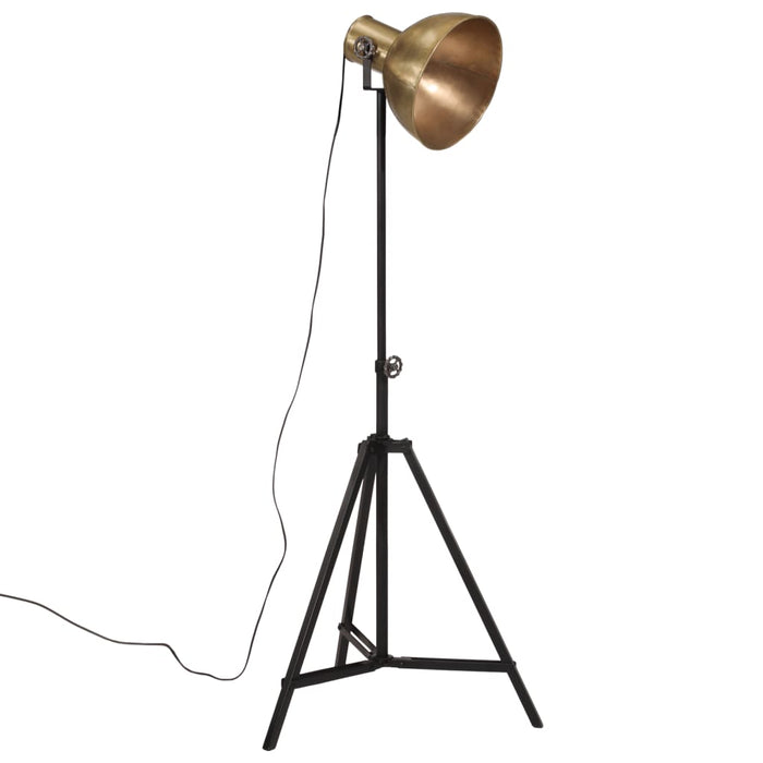 Lampă de podea 25 W, alamă antichizată, 61x61x90/150 cm, E27 WALTI