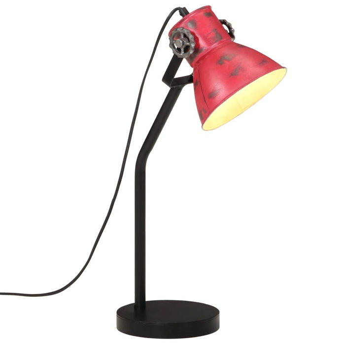 Lampă de birou 25 W, roșu uzat, 17x17x60 cm, E27 WALTI
