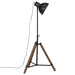 Lampă de podea 25 W, negru, 75x75x90-150 cm, E27 - WALTI WALTI