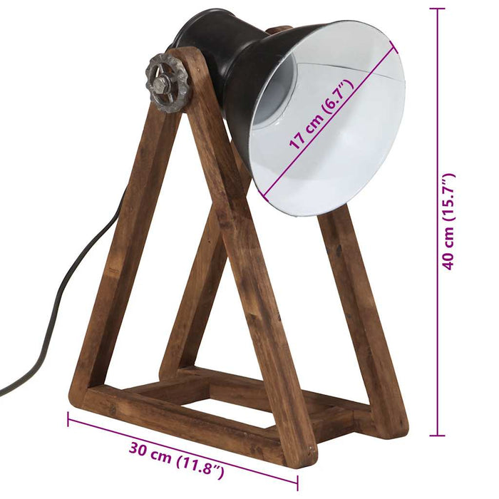 Lampă de birou 25 W, negru, 30x17x40 cm, E27 - WALTI WALTI