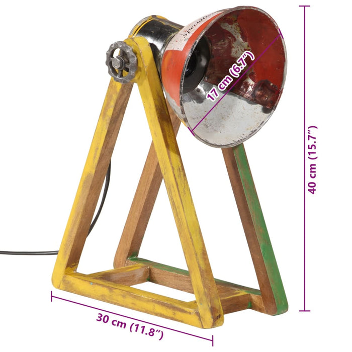 Lampă de birou 25 W, multicolor, 30x17x40 cm, E27 - WALTI WALTI