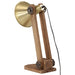 Lampă de birou 25 W, alamă antichizată, 23x13x52 cm, E27 - WALTI WALTI