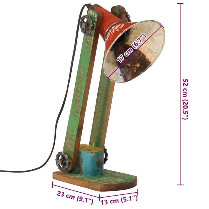 Lampă de birou 25 W, multicolor, 23x13x52 cm, E27 - WALTI WALTI