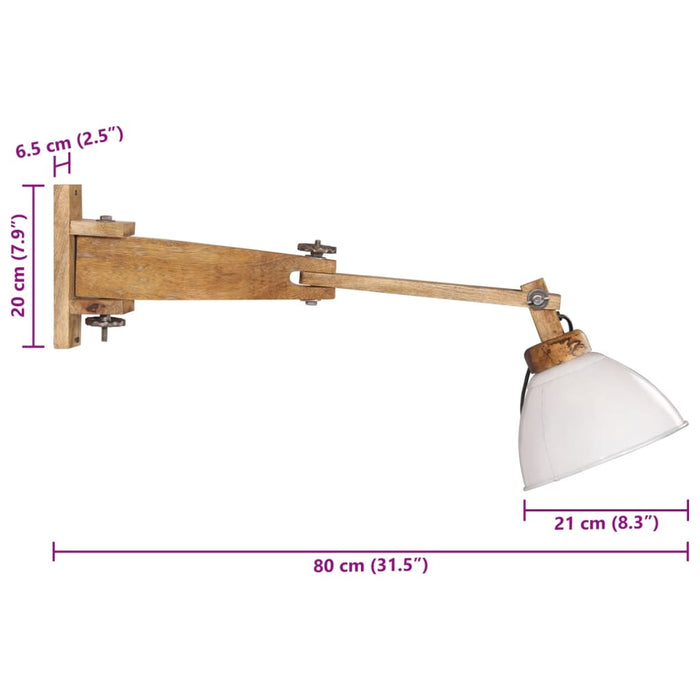 Lampă de perete 25 W, alb, E27 - WALTI WALTI
