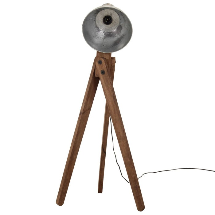 Lampă de podea 25 W, argintiu vintage, 45x45x120 cm, E27 - WALTI WALTI