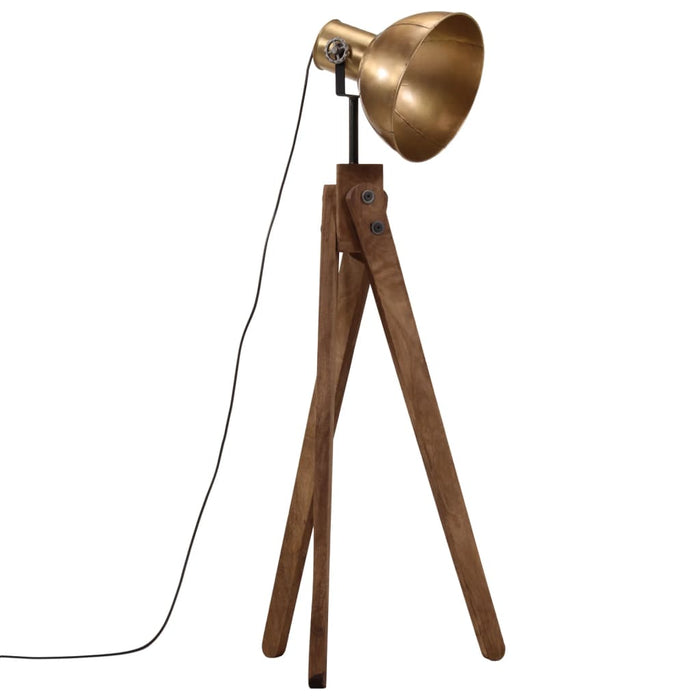 Lampă de podea 25 W, alamă antichizată, 45x45x120 cm, E27 - WALTI WALTI