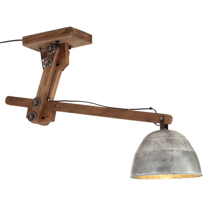 Lampă de tavan 25 W, argintiu vintage, 105x30x65-108 cm, E27 - WALTI WALTI