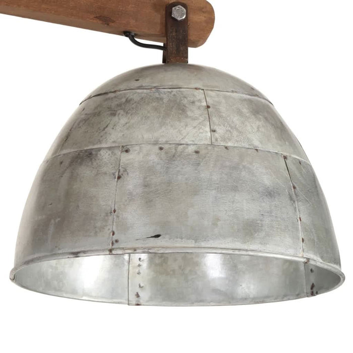 Lampă de tavan 25 W, argintiu vintage, 105x30x65-108 cm, E27 - WALTI WALTI