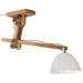 Lampă de tavan, 25 W, alb, 105x30x65-108 cm, E27 - WALTI WALTI