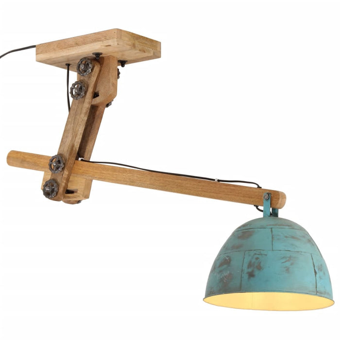 Lampă de tavan 25 W, albastru uzat, 105x30x65-108 cm, E27 WALTI
