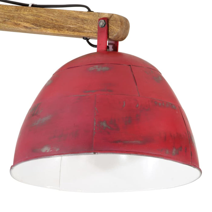 Lampă de tavan 25 W, roșu uzat, 105x30x65-108 cm, E27 WALTI