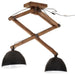 Lampă de tavan 25 W, negru, 29x18x85 cm, E27 - WALTI WALTI