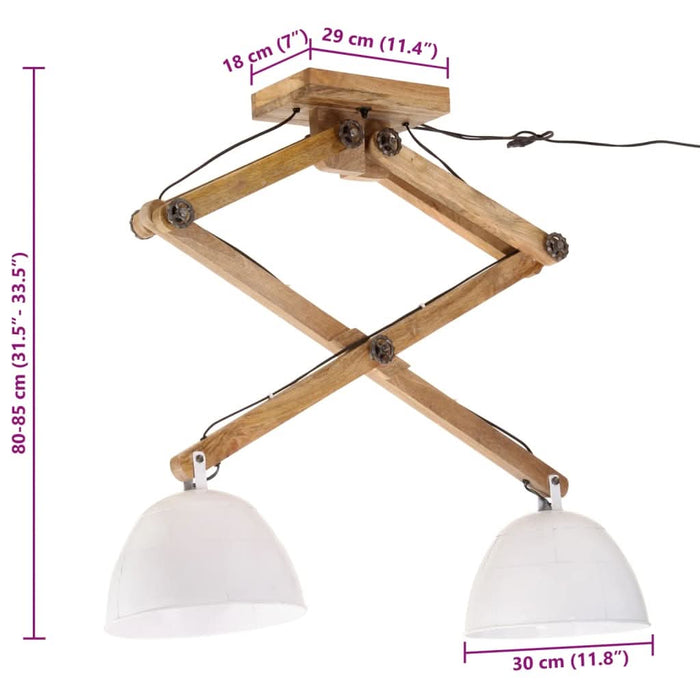 Lampă de tavan, 25 W, alb, 29x18x85 cm, E27 - WALTI WALTI