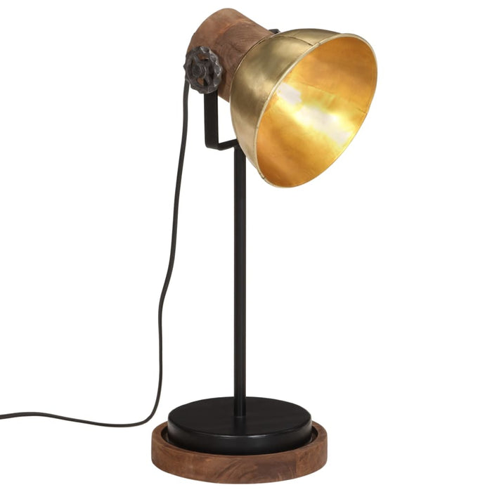 Lampă de birou 25 W, alamă antichizată, 17x17x50 cm, E27 - WALTI WALTI