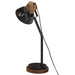 Lampă de birou 25 W, negru, 18x18x60 cm, E27 - WALTI WALTI
