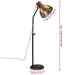 Lampă de podea 25 W, alamă antichizată, 30x30x100-150 cm, E27 - WALTI WALTI