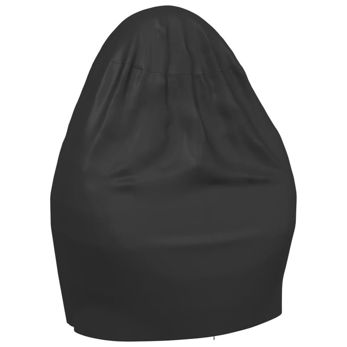 Husă pentru scaun dublu tip ou, negru, Ø 146x210 cm Oxford 420D WALTI