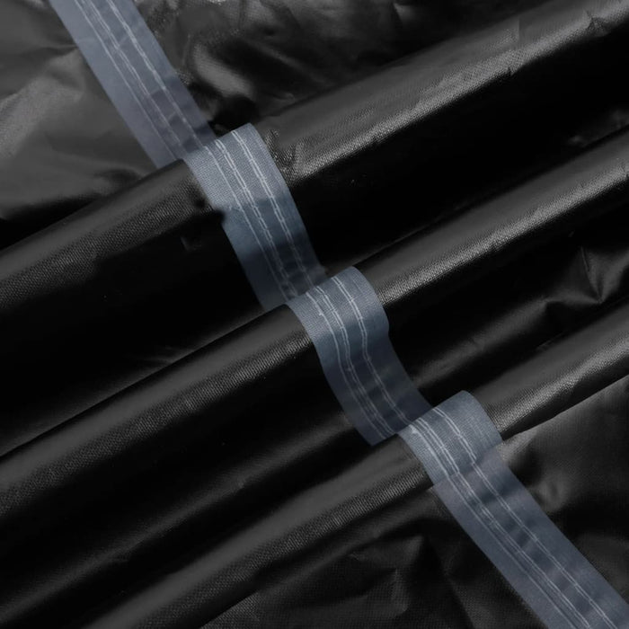 Husă pentru scaun dublu tip ou, negru, Ø 146x210 cm Oxford 420D WALTI