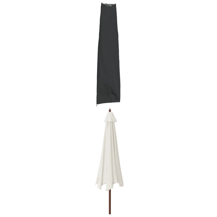 Husă pentru umbrelă de grădină neagră 190x50/30 cm Oxford 420D - WALTI WALTI