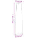 Husă pentru umbrelă de grădină neagră 190x50/30 cm Oxford 420D - WALTI WALTI