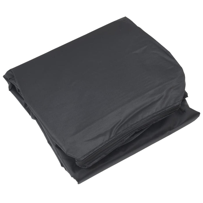 Husă încălzitor formă de piramidă negru 86x47x241cm Oxford 420D WALTI