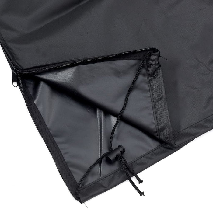 Husă încălzitor formă de piramidă negru 86x47x241cm Oxford 420D WALTI
