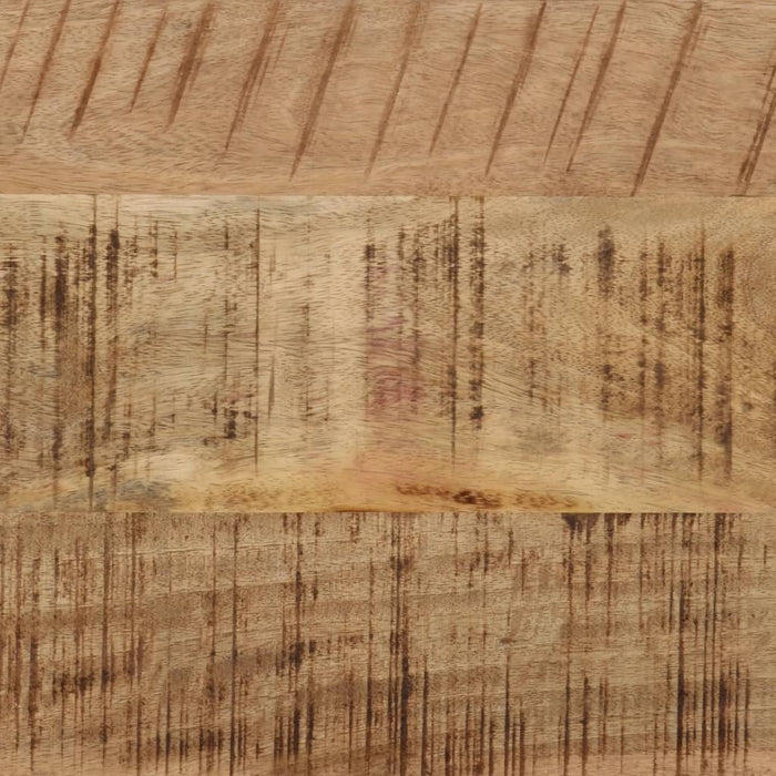 Masă consolă, 110x30x75 cm, lemn masiv de mango nefinisat/fier - WALTI WALTI