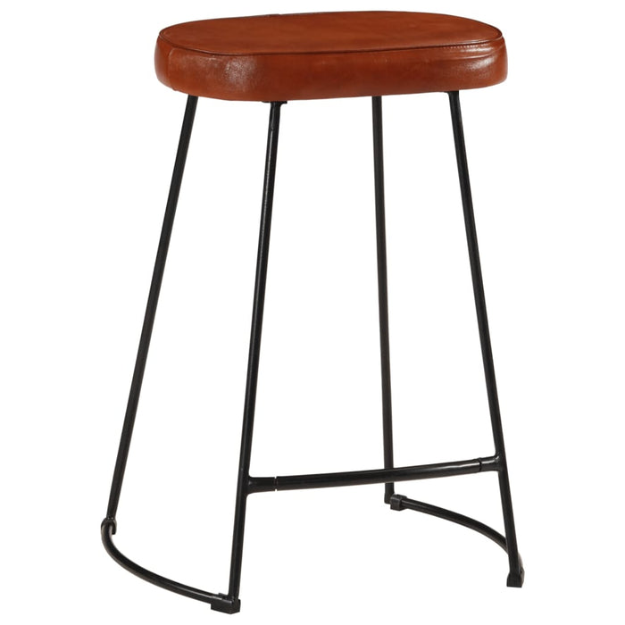Scaune de bar, 2 buc., maro închis, 41x29x62 cm - WALTI WALTI