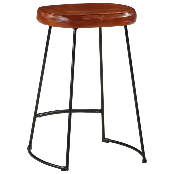 Scaune de bar, 2 buc., maro închis, 41x29x62 cm - WALTI WALTI