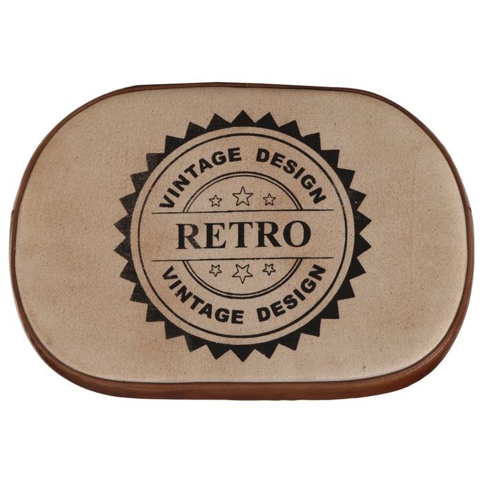 Scaune de bar, 2 buc., maro închis, 41x29x62 cm - WALTI WALTI