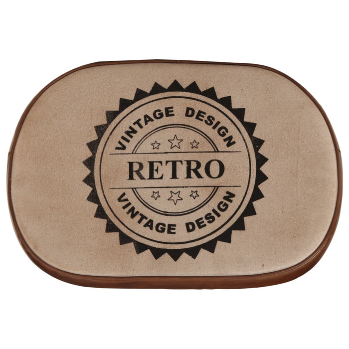 Scaune de bar, 2 buc., maro închis, 40x29,5x53 cm - WALTI WALTI