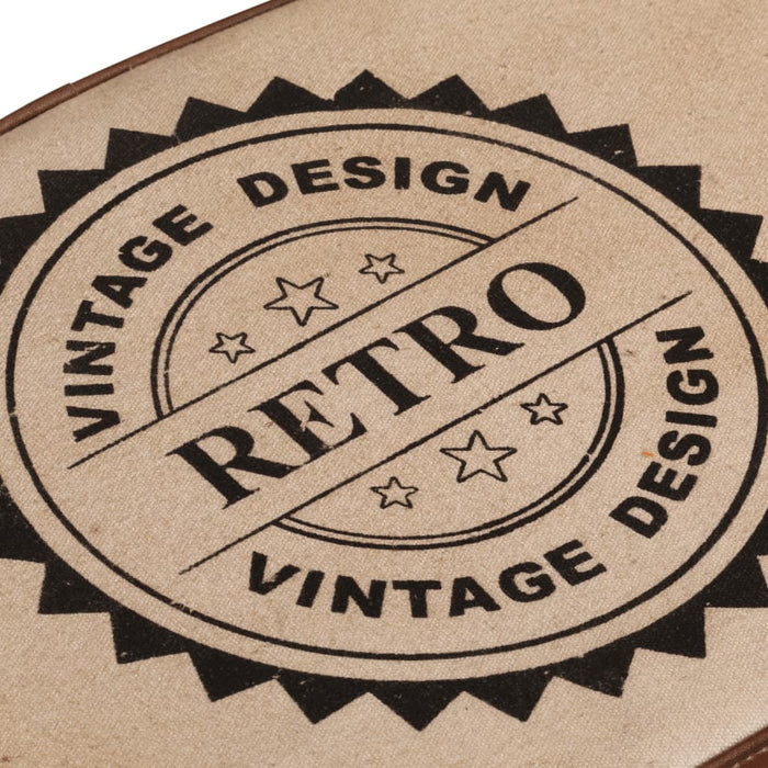 Scaune de bar, 2 buc., maro închis, 40x29,5x53 cm - WALTI WALTI