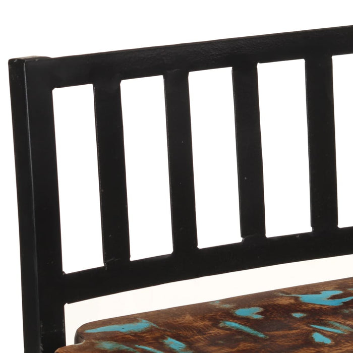 Scaune de bar, 4 buc., lemn masiv reciclat - WALTI WALTI