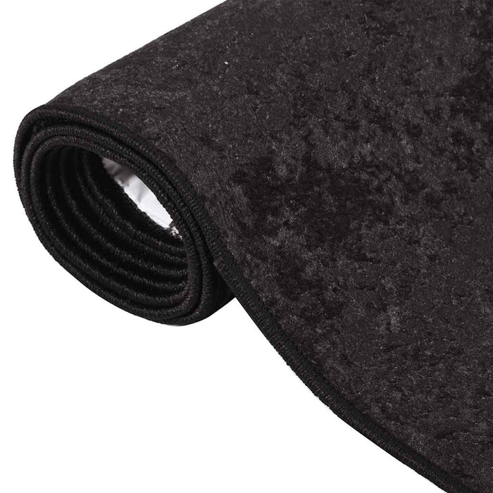 Covor lavabil, antracit, 120x170 cm, anti-alunecare WALTI