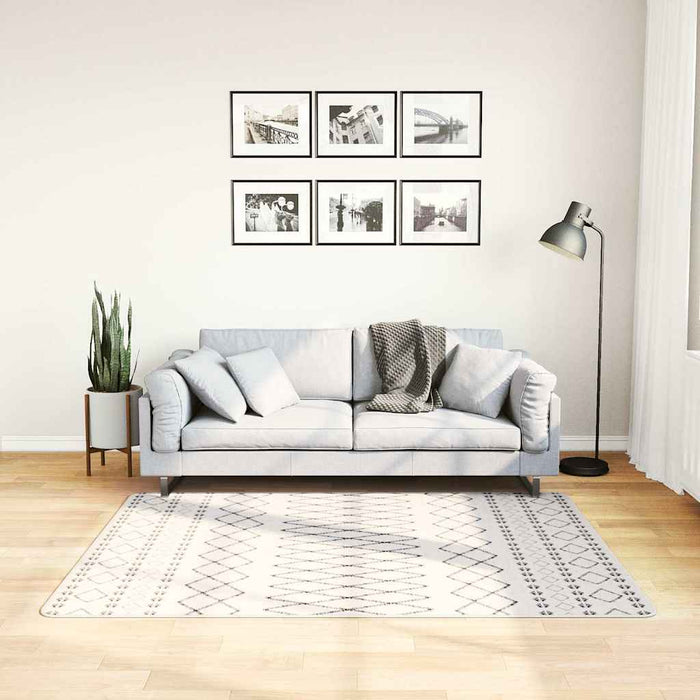 Covor lavabil, negru și alb, 120x170 cm WALTI