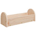 Hrănitor pentru fân de iepuri, 28x10x10 cm, lemn masiv brad - WALTI WALTI